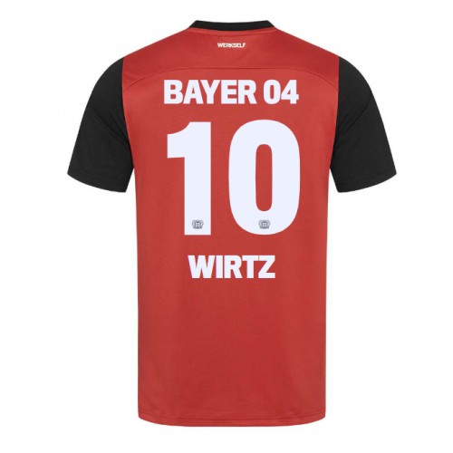 Pánský Fotbalový dres Bayer Leverkusen Florian Wirtz #10 2024-25 Domácí Krátký Rukáv